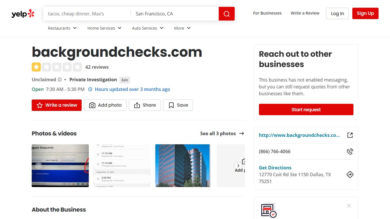 BACKGROUNDCHECKS.COM - 39 Reviews - Private Investigation - Yelp